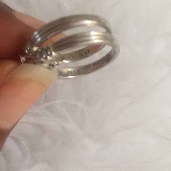 Scott Kay Platinum Bridal Wedding Set - Picture 4 of 5